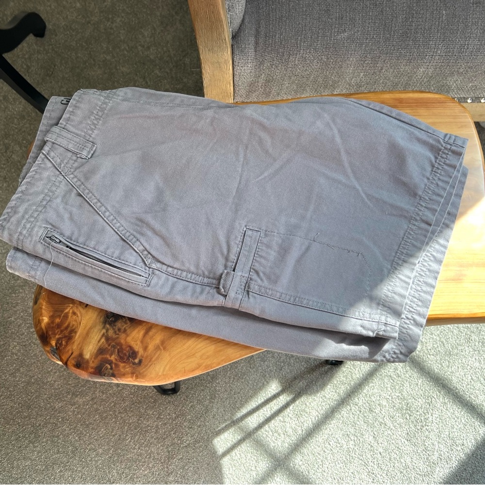 Gray Women's Cargo Shorts